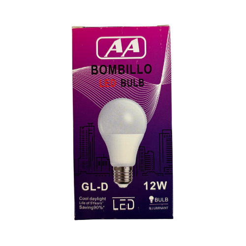 Imagen del Producto: BOMBILLO TIPO BULBO (GLD) 12W AA en Area Electric